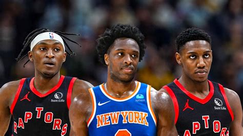 Knicks trade RJ Barrett and Immanuel Quickley to Raptors for OG Anunoby